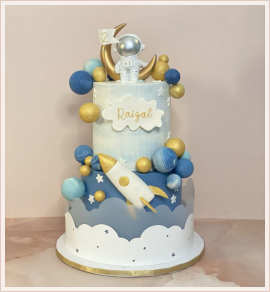 Space Theme Cake